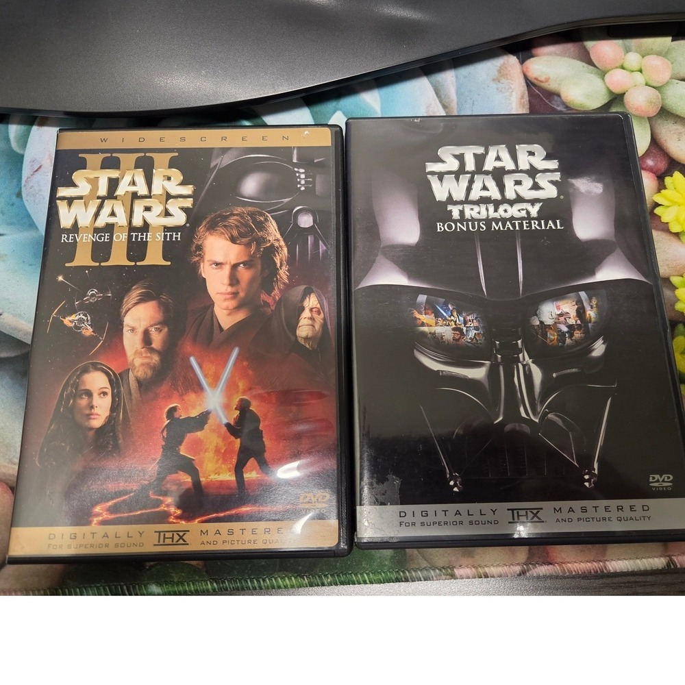 Star Wars Episode III Revenge of the Sith DVD Widescreen 2-Disc Set THX -bundle
